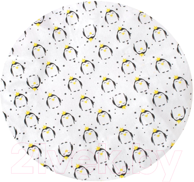 

Комплект простыней детских Amarobaby, Пингвины / AB215101-2bPi/00