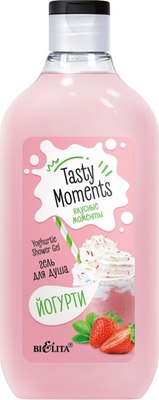 Гель для душа Belita Tasty moments Вкусные моменты. Йогурти (300мл) - 