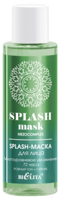

Маска для лица кремовая Belita, Splash-mask Mezocomplex Многоуровневое увлажнение 72 часа