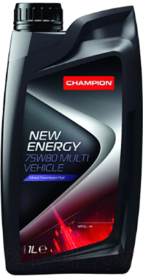 

Трансмиссионное масло Champion, Oil New Energy 75W80 / 8203909