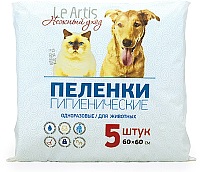 

Одноразовая пеленка для животных Le Artis, 60x60