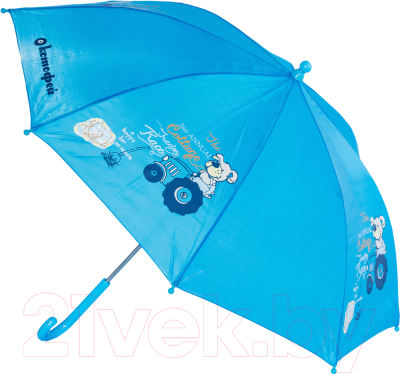 Зонт-трость Котофей 03707017 (голубой)