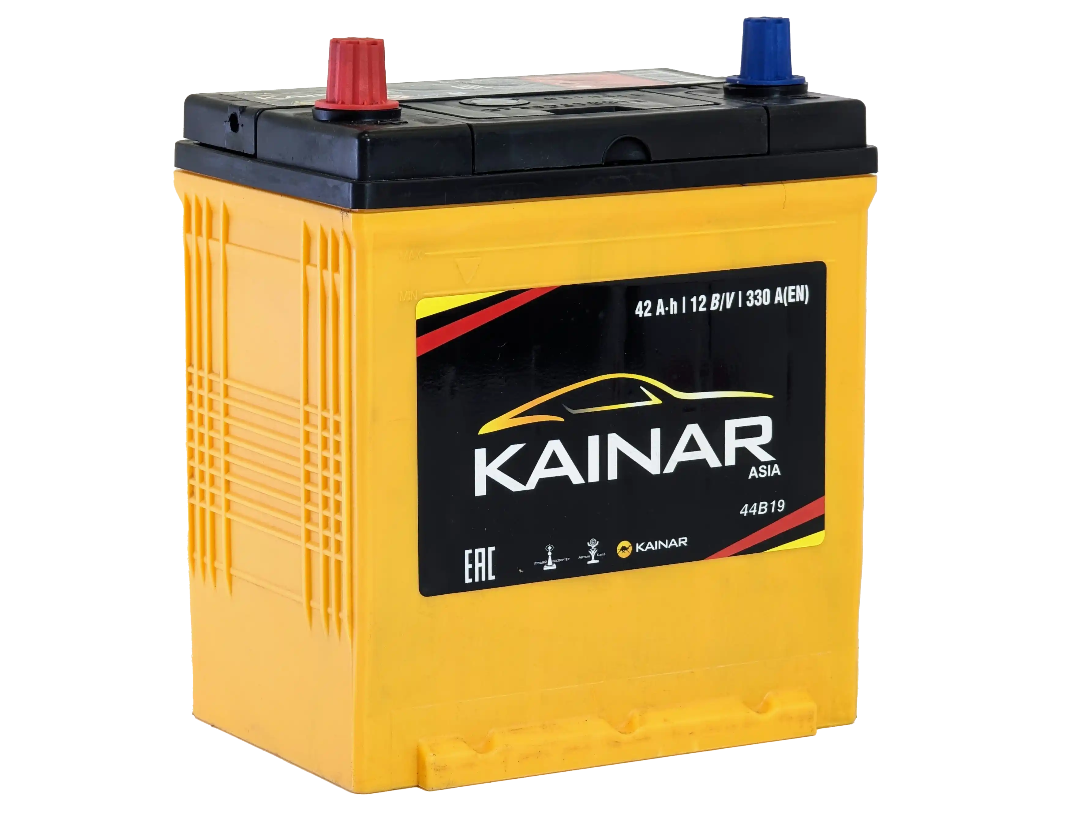 Автомобильный аккумулятор Kainar Asia 42 JL+ 350A / 037 26 46 03 0021 02 03 0 R (42 А/ч)