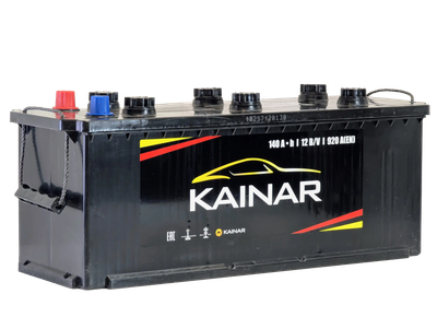 Автомобильный аккумулятор Kainar Euro 140 L+ 900A / 140 07 08 01 0501 17 12 0 3 (140 А/ч) - 