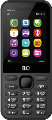 Изображение товара Мобильный телефон BQ Step XL+ BQ-2831 (серый)
