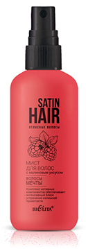 Спрей для волос Belita Satin Hair Атласные волосы Мист с малиновым уксусом Волосы мечты (190мл)