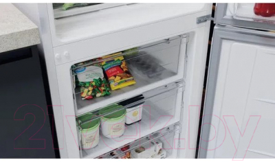 Холодильник с морозильником Hotpoint-Ariston HTS 4180 W