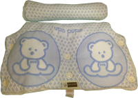 Муфта для коляски Kidboo Мишка (хлопок/акрил, голубой)