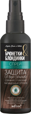 Спрей для волос Belita Брюнетки и Блондинки Защита от выгорания (150мл)