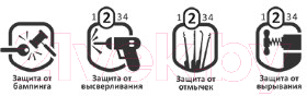 Цилиндровый механизм замка Apecs SM-95(40С/55)-С-NI