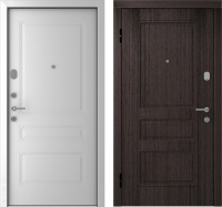Входная дверь Belwooddoors Модель 5 210x90 левая (венге дорато/роялти эмаль белый) - 