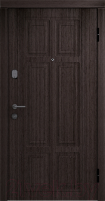 Входная дверь Belwooddoors Модель 6 210x100 правая (венге дорато/альта эмаль белый)