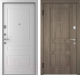 Входная дверь Belwooddoors Модель 5 210x90 левая (дуб галифакс/роялти эмаль белый) - 