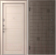 Входная дверь Belwooddoors Модель 1 210x90 левая (дуб галифакс/мирелла шамбор) - 