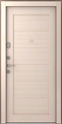 Входная дверь Belwooddoors Модель 2 210x90 левая (дуб галифакс/мирелла шамбор)
