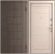 Входная дверь Belwooddoors Модель 2 210x90 правая (дуб галифакс/мирелла шамбор) - 