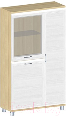

Шкаф с витриной Лером, Мелисса ШК-2884-АС-СЯ