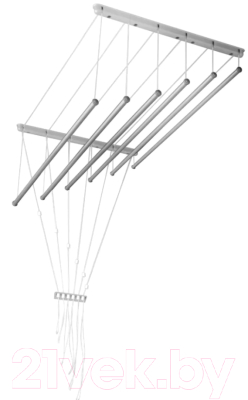 Сушилка для белья Familia Потолочная 7x150 / FAM-7150 (белый)