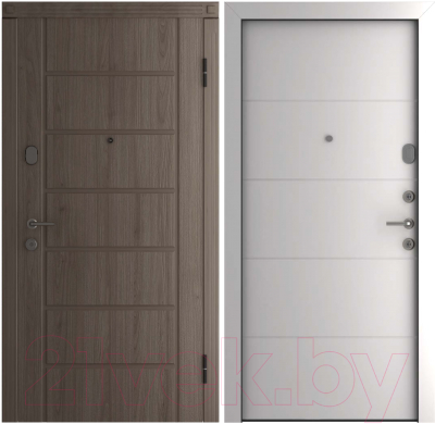 

Входная дверь Belwooddoors, Модель 2 210x100 правая