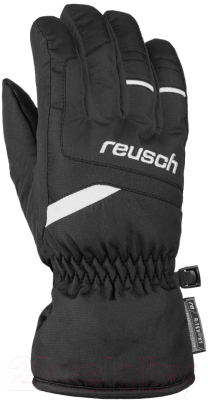 Перчатки лыжные Reusch Bennet R-Tex XT Junior / 6061206 7701 (р-р 3, черный/белый)