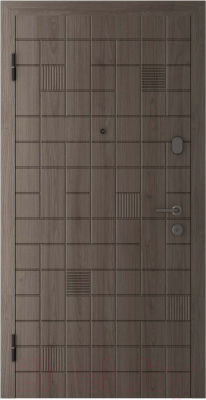 Входная дверь Belwooddoors Модель 1 210x90 левая (дуб галифакс/роялти эмаль белый)