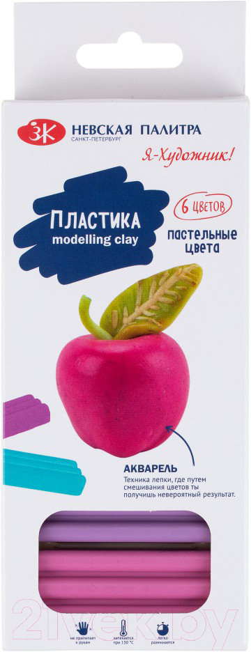 Полимерная глина Невская палитра Я-Художник! / 222411511 (6цв)