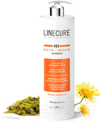 Шампунь для волос Hipertin Linecure Nutri-Repair Shampoo Восстанавливающий (1л)