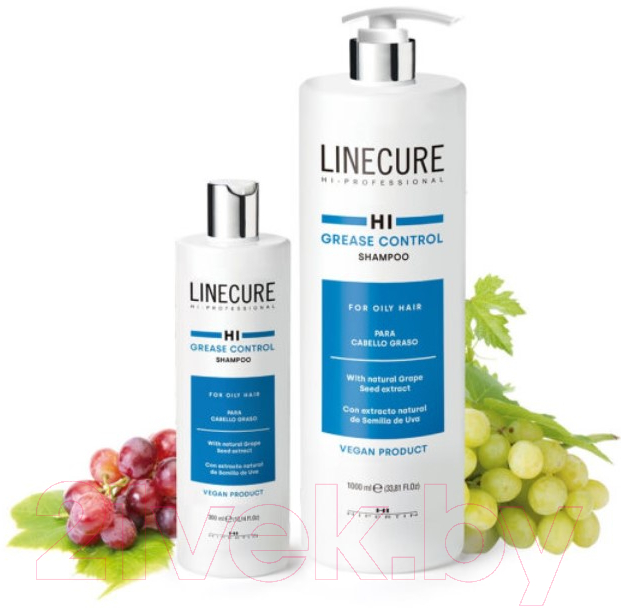 Шампунь для волос Hipertin Linecure Grease Control Shampoo For Oily Hair (1л)