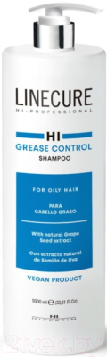 Шампунь для волос Hipertin Linecure Grease Control Shampoo For Oily Hair (1л)