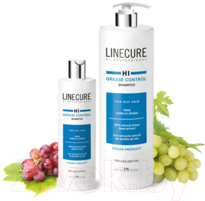 Шампунь для волос Hipertin Linecure Grease Control Shampoo For Oily Hair (1л)