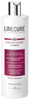 Шампунь для волос Hipertin Linecure Color Care Shampoo For Dyed Or Highlighted Hair  (300мл)
