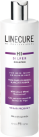 Оттеночный шампунь для волос Hipertin Linecure Silver Shampoo For Blonde Hair (300мл) - 