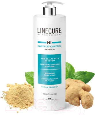 Шампунь для волос Hipertin Linecure Dandruff Control для чувствительной кожи против перхоти (1л)