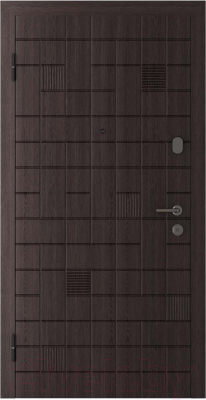 Входная дверь Belwooddoors Модель 1 210x100 левая (венге дорато/альта эмаль белый)