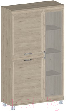 

Шкаф с витриной Лером, Мелисса ШК-2881-ГС