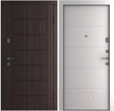 

Входная дверь Belwooddoors, Модель 2 210x100 правая