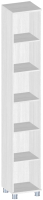 Угловое окончание для шкафа Лером Мелисса ШК-2851-СЯ (снежный ясень) - 