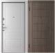Входная дверь Belwooddoors Модель 2 210x90 левая (дуб галифакс/роялти эмаль белый) - 