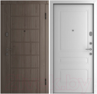 

Входная дверь Belwooddoors, Модель 2 210x90 правая