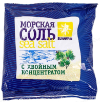 Соль для ванны Medicalfort Морская природная с хвойным концентратом (1кг) - 