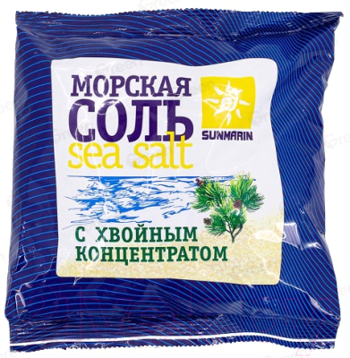 Соль для ванны Medicalfort Морская природная с хвойным концентратом (1кг)