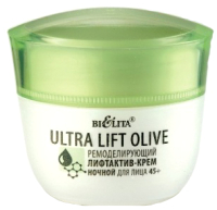 Крем для лица Belita Ultra Lift Olive Протеин Ночной Ремоделирующий лифтактив 45+ (50мл) - 