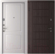Входная дверь Belwooddoors Модель 2 210x90 левая (венге дорато/альта эмаль белый) - 
