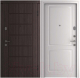 Входная дверь Belwooddoors Модель 2 210x90 правая (венге дорато/альта эмаль белый) - 