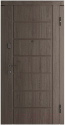 Входная дверь Belwooddoors Модель 2 210x90 правая (дуб галифакс/мирелла эшвуд)