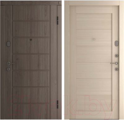 

Входная дверь Belwooddoors, Модель 2 210x100 правая