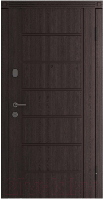 Входная дверь Belwooddoors Модель 2 210x90 правая (венге дорато/мирелла эшвуд)