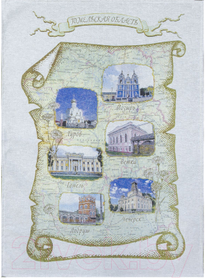 

Полотенце Беларускі лён, 50x70 17С336-ШР/п.р.