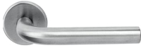 Ручка дверная Apecs H-0201-INOX (нержавеющая сталь) - 
