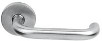 Ручка дверная Apecs H-0203-INOX (нержавеющая сталь) - 